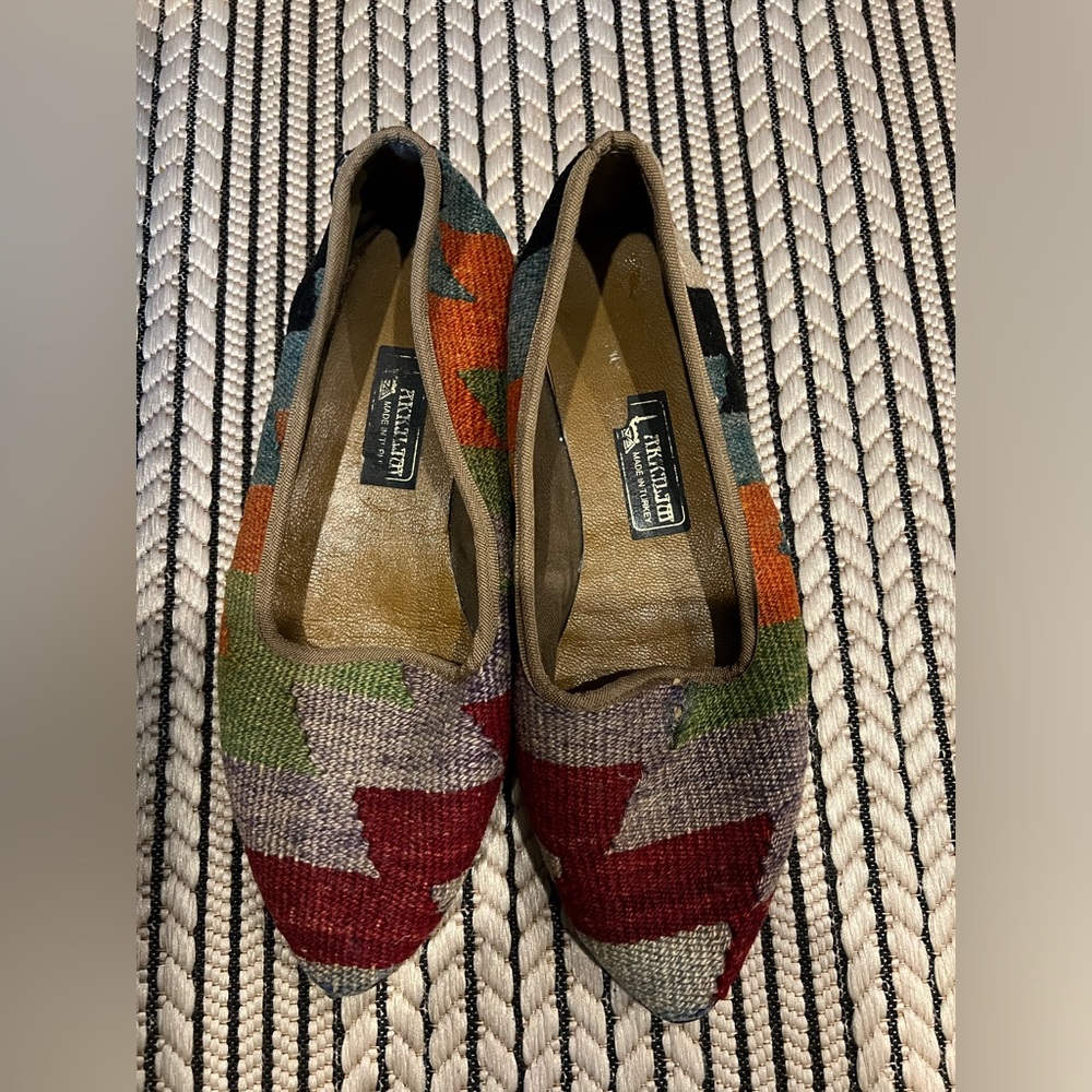 Turkish Loom Rug Shoes
